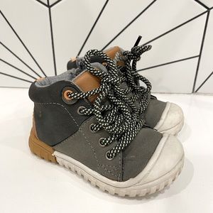 Cat & Jack Forrest Green Lace-up Boots Toddler Size 5